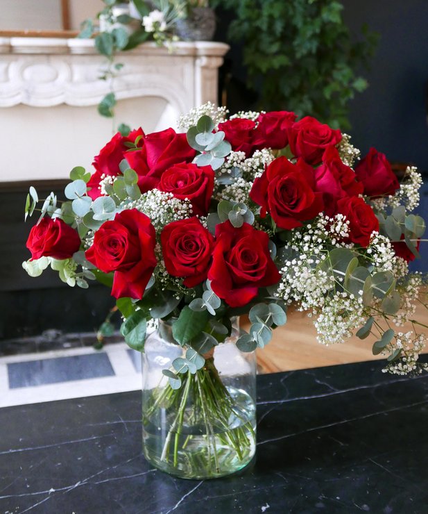 Livré en 24h Bouquet d'amour - Montmartre Exceptionnel