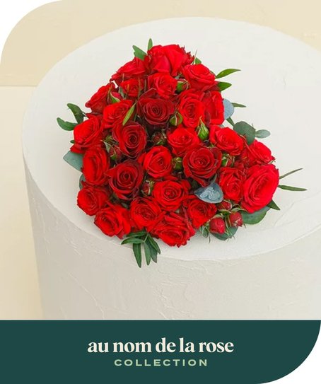 COEUR DE ROSES AGATHE SIMPLE